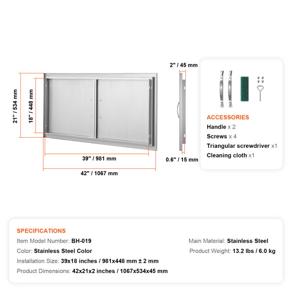 Dimensions du produit