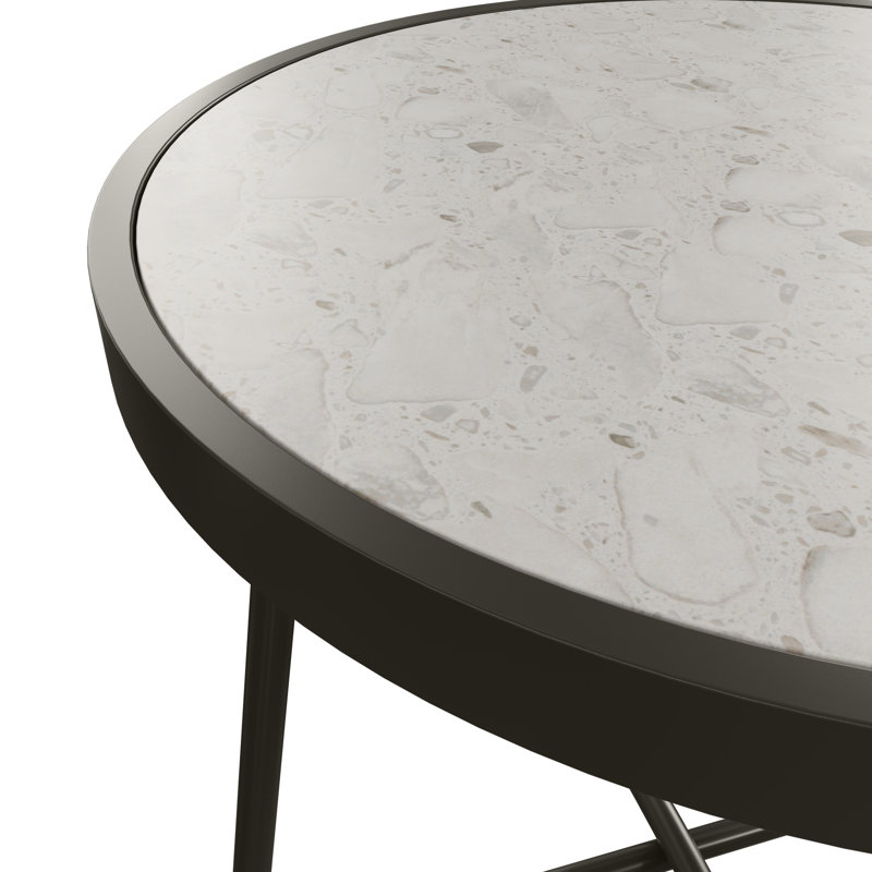 Table d'appoint en acier Cullompt