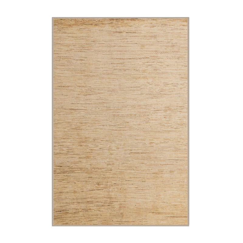 Tapis décoratif multicolore à motif abstrait, Rectangle 6 pi x 9 pi