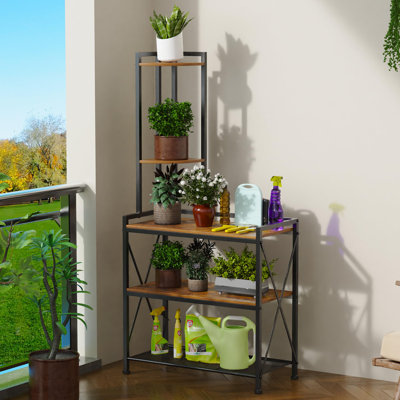 5 Tier Corner Shelf Stand