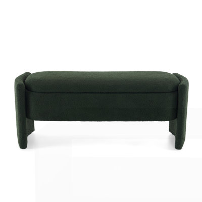 Elegant Long shape Storage Ottoman Bench