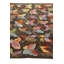 Tapis brun foncé 5x8 Perry