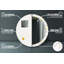Huldar Glass Flat Wall Mirror