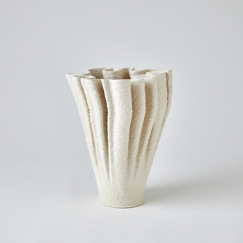Ripple Handmade Ceramic Table Vase
