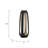 Metal Vase Aluminum Glam Style Sculptural Decorative Accent with Openwork Frame and Modern Silhouette for Contemporary Interiors and Eye-Catching Display in Living Room or Entryway Decor-1004795970