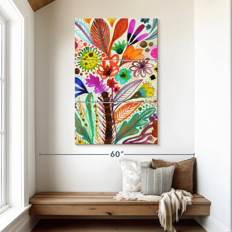 Harnek Eclosion, 50" H x 32" W