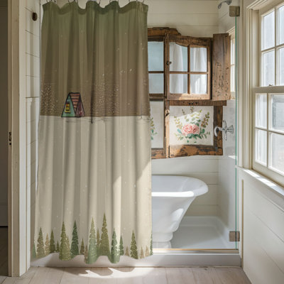 Rideau de douche Winter Snuggle - Premium