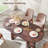 63" Oval Dining Table For 6 With Triangular Structure Pedestal Stable Base & Curved Table Edge-858055747
