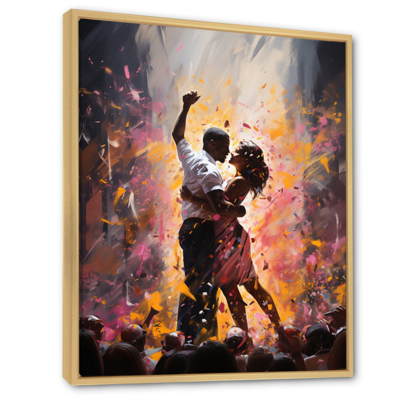 Couple de mariage - moments heureux, Cadre naturel flottant, H 44 po x l 34 po x P 1,5 po