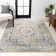 Rosalia Cottage Medallion Navy/Beige Rug