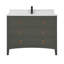 42" Solid Wood Sink Vanity With 1' Top-156350447-156350446-139027321