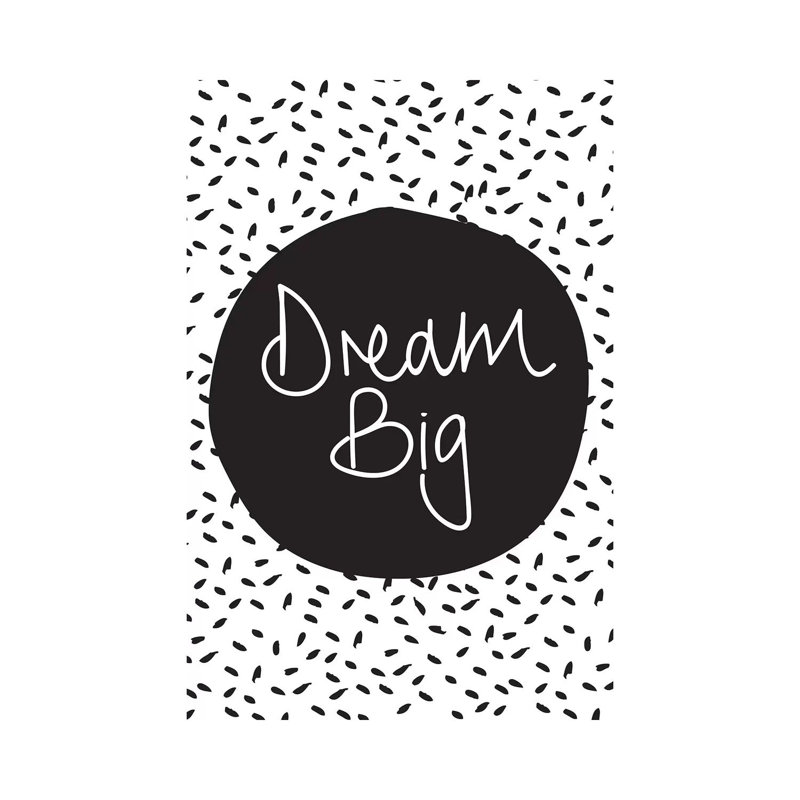 Dream Big by The Native State - Wrapped Canvas Print, 30.48cm H x 20.32cm W x 1.91cm D