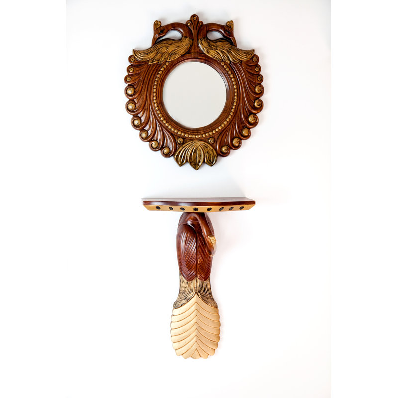 Peacock Wall Shelf