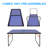 4.5Ft Table Tennis Table Foldable & Portable Ping Pong Table Set With Net And 2 Ping Pong Paddles For Indoor Outdoor Game
