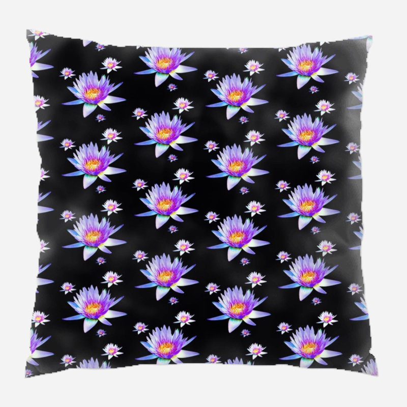Coussin décoratif fleur, Intérieur