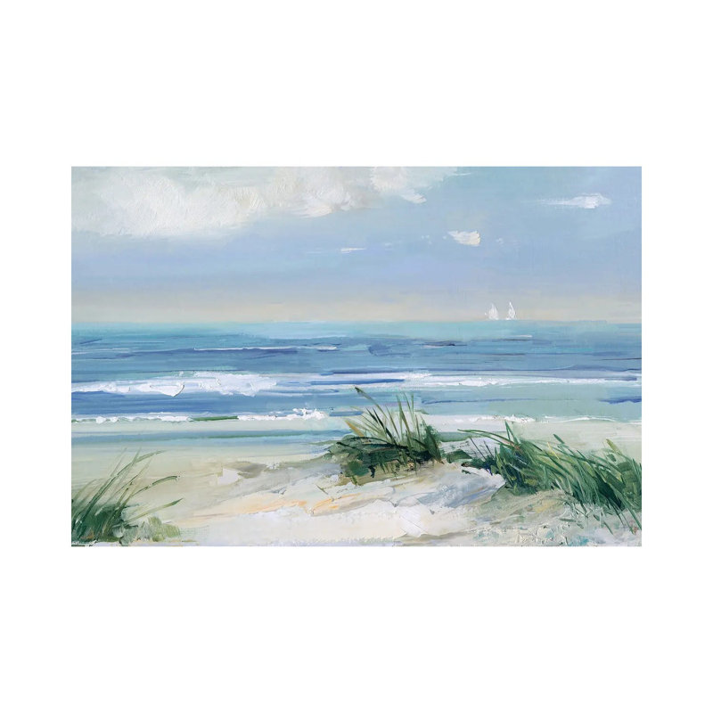 Coastal Breezes - Gallery-Wrapped Canvas Giclée, 12" H x 18" W