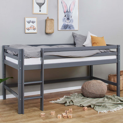 European Single (90 X 200 Cm) Mid Sleepers with Storage Included