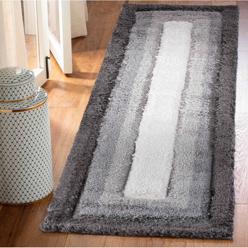 Arnfred Abstract Shag Area Rug, Runner 60 x 220cm 