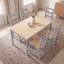 Ambrozie 4 -Person Solid Wood Dining Set