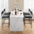 Upholstered Counter Height Bar Stools With Backrest And Footrest, Kitchen Barstools For Island, Counter Bar, Easy Assembly-2064630812