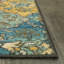 Tapis bleu lavable Sutton-410045896