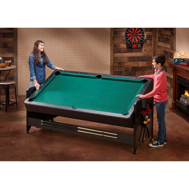 Fat Cat Original 3-in-1 87" Pockey Multi-Game Table, Green, Green