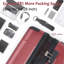 Valise rigide, valises en ABS léger et durable avec roues doubles, valise extensible 28 po à carreaux-135989864-135989863