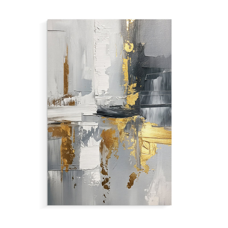 Série ABSTRACT CDXC - Impression sur toile seulement - NON CADRE, H 12 po x l 8 po