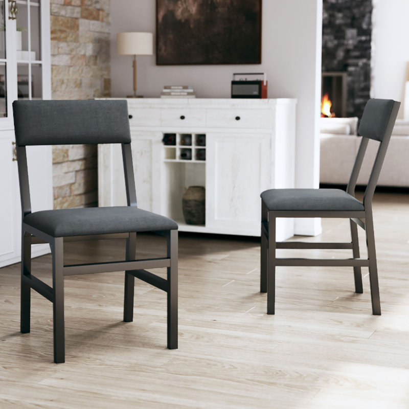 Foldable 5-Piece Dining Table Set Extendable Wood Top, Black