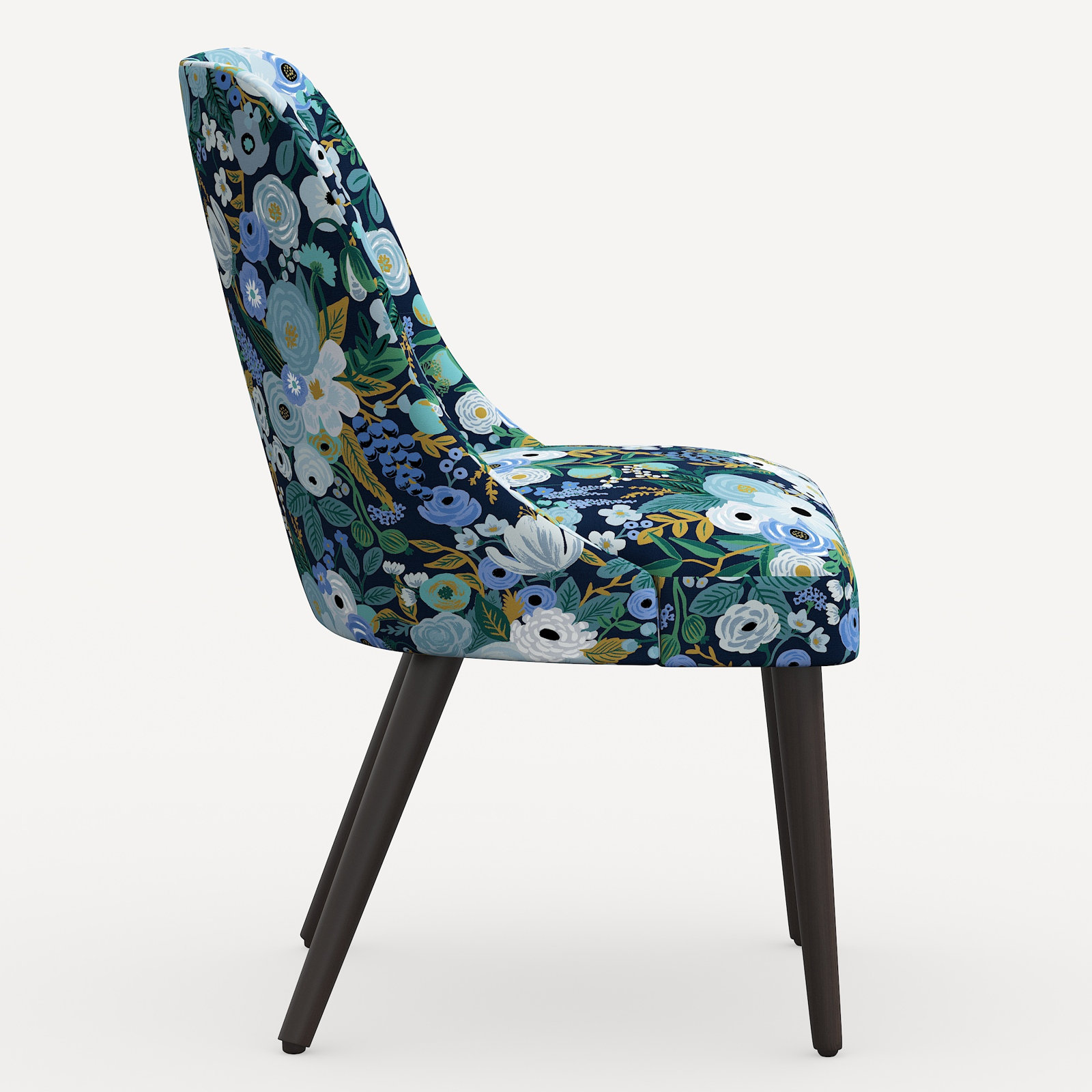 Rifle Paper Co. x Cloth & Company Clare Dining Chair, Blue Garden Party