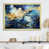 Gold Single Picture Framed
