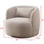 Fauteuil pivotant rembourré en polyester 34 po Sydney-79620934