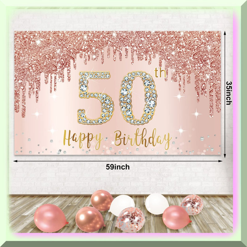 Sparkling Pink Dreams 13th Birthday Party Set