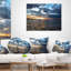 Coussin lombaire en nuage ciel magnifique seascape