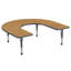 Table d'activité 60 "x 66" en forme de T avec pieds réglables-580520429-573455674-538156477