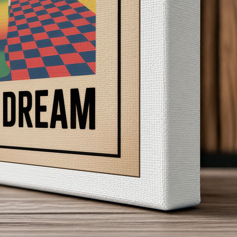 A Lucid Dream Art Deco - Wrapped Canvas, White Border, 30x20 - 76.2 x 50.8 cm