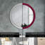 Huldar Glass Flat Wall Mirror