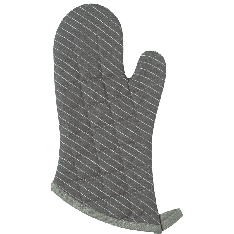 Now Designs Striped Cotton Oven Mitt Set