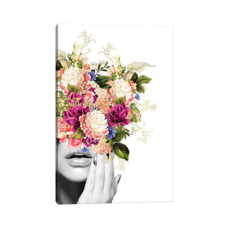 Flora I by Tatiana Amrein - Wrapped Canvas Print, 30.48 cm H x 45.72 cm W