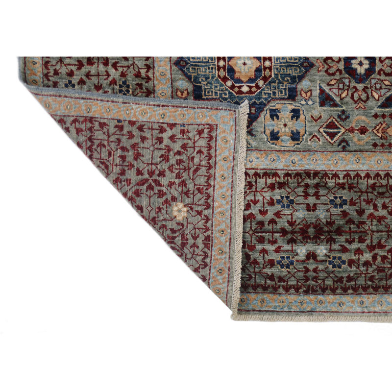 One-of-a-Kind 7'10" X 9'9" Hand Knotted Area Rug