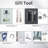 6Ft X 5Ft Outdoor Metal Storage Shelf - Galvanized Steel Frame, Panels, Transparent Cover, Sliding Door With Padlock, Easy Assembly Unit Tote Iron Build, Robust Paneling, Lock, Shed-125090426