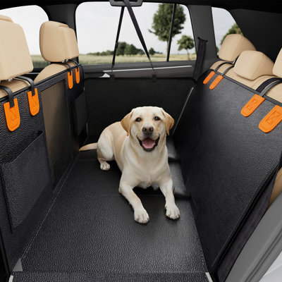 Dog Car Mats Faux Leather Pet Bed