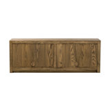 Bedford Media Console-Warm Natural Oak