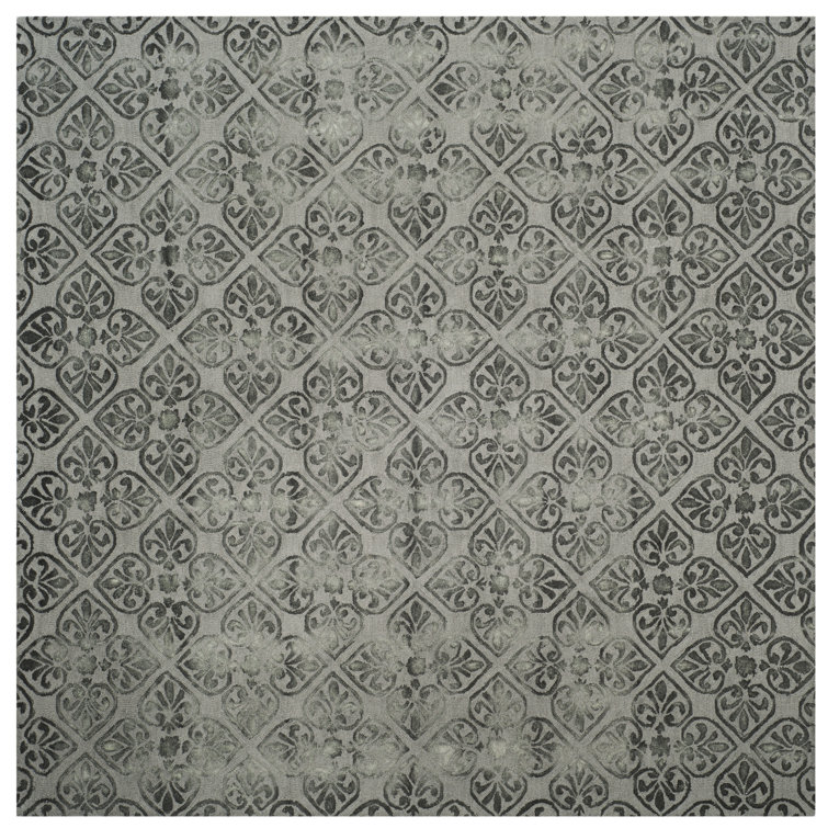 Oakton Hand Tufted Wool Floral Rug