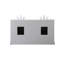 Ensemble de meuble-lavabo double 60 po Pardue-426896448