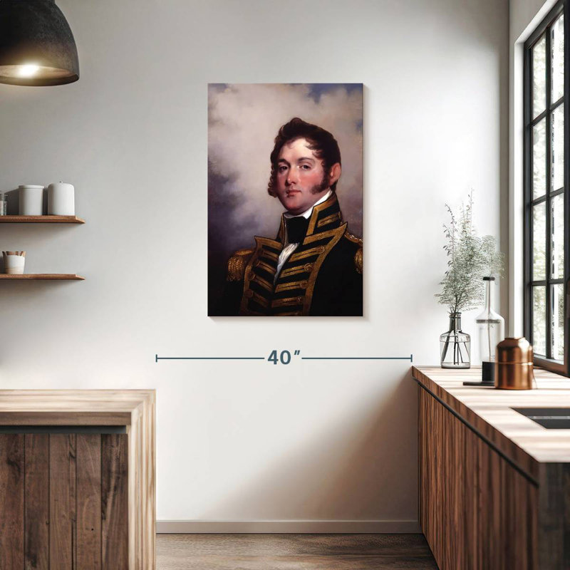 Leisha Commodore Oliver Hazard Perry, 36" H x 24" W