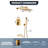 10inch 3 Function Wall Mount Complete Rainfall Shower System with Bathtub Spout-62520464