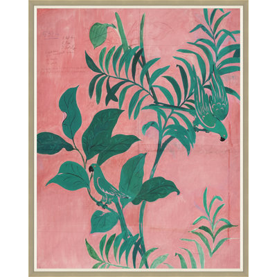 Pink Birds Print by Paule Marrot