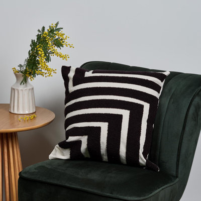 Brianamarie Geometric Square Euro Pillow Cover