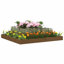 Adner Self-Watering Wood Raised Garden Bed-1840085265-1840085270